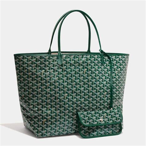 goyard tote bag used